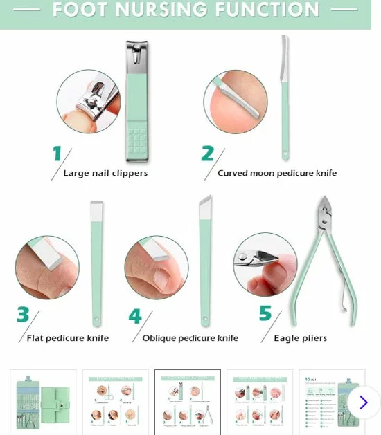 Beste recensies van ⭐ Coldcontour 16-delige Professionele Manicure Set En Pedicureset Voor Mannen En Vrouwen - Nagelverzorging En Voetverzorging- Gezichtsverzorging - Eplileerset - French Manicure Etui - Behandeling Nagels En Huid - Cadeau Tip Geschenkset- Nagelschaar Nagelvijl ???? 8 Beste recensies van ⭐ Coldcontour 16-delige Professionele Manicure Set En Pedicureset Voor Mannen En Vrouwen - Nagelverzorging En Voetverzorging- Gezichtsverzorging - Eplileerset - French Manicure Etui - Behandeling Nagels En Huid - Cadeau Tip Geschenkset- Nagelschaar Nagelvijl ???? - Afbeelding 8