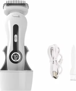 Beste deal ???? Clean Supply® 3-in-1 Draadloze Ladyshave - Scheerapparaat Vrouw- Oplaadbaar Standaard - Oksels - Benen - Trimmer Vrouw - Haarverwijderaar - Nat En Droog ????