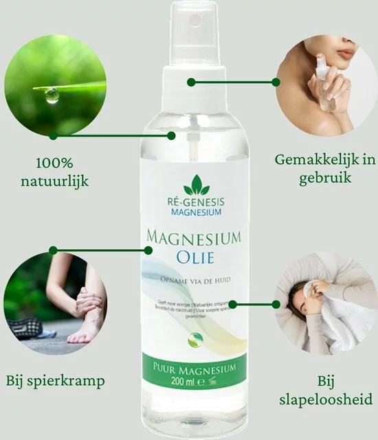 Beste deal ???? Ré-genesis Magnesium Magnesiumolie Van Ré-genesis | Magnesiumolie 500 Ml Navulfles Voor Magnesiumspray Fles| Magnesium Olie Voor Spieren ✔️ 2 Beste deal ???? Ré-genesis Magnesium Magnesiumolie Van Ré-genesis | Magnesiumolie 500 Ml Navulfles Voor Magnesiumspray Fles| Magnesium Olie Voor Spieren ✔️ - Afbeelding 2