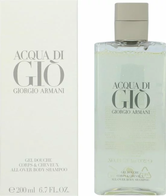Uitgang ???? Giorgio Armani - Acqua Di Gio - Showergel - 200 Ml ???? 3 Uitgang ???? Giorgio Armani - Acqua Di Gio - Showergel - 200 Ml ???? - Afbeelding 3