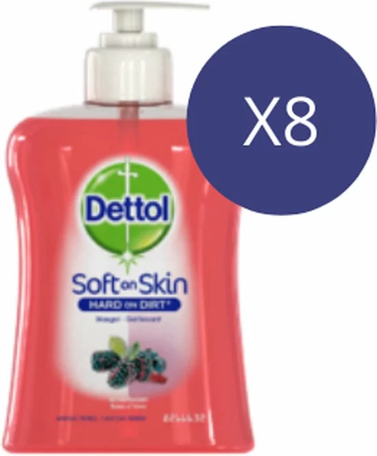 Nieuw ???? Dettol Handzeep - Winterbessen - 250ml X6 - Grootverpakking ???? 8 Nieuw ???? Dettol Handzeep - Winterbessen - 250ml X6 - Grootverpakking ???? - Afbeelding 8