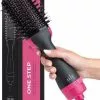 Beste deal ???? Fohn Stijlkam-1000W Föhn Hot Air Brush Styler En Volumizer Stijltang Curler Kam Roller Een Stap Elektrische Ion Blow Droger Borstel ????