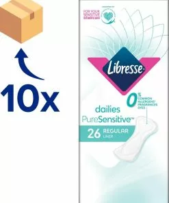 Gloednieuw ???? Libresse Pure Sensitive - Regular (Normal) Inlegkruisjes - 260 Stuks ⭐ 10 Gloednieuw ???? Libresse Pure Sensitive - Regular (Normal) Inlegkruisjes - 260 Stuks ⭐ -Jean Paul Gaultier Shop 550x698 2