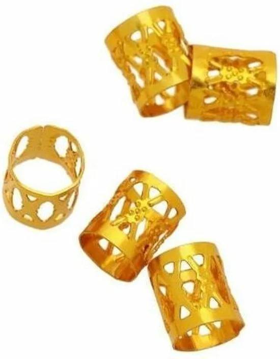 Begroting ???? Ardran & Tookar Beads For Braids - Kralen Voor Braids - Dreadlock Haar Ringen - Extension Kralen - Rasta Haar Bedels - Manchet Clip - Vlecht Haarringen - Haarbedels - 25 Stuks Goud ⭐ 3 Begroting ???? Ardran & Tookar Beads For Braids - Kralen Voor Braids - Dreadlock Haar Ringen - Extension Kralen - Rasta Haar Bedels - Manchet Clip - Vlecht Haarringen - Haarbedels - 25 Stuks Goud ⭐ - Afbeelding 3