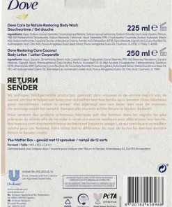 Begroting ???? Dove Nourishing Secrets Restoring Return To Sender - 225ml + 250ml - Geschenkset Vrouwen ???? -Jean Paul Gaultier Shop 550x721 1