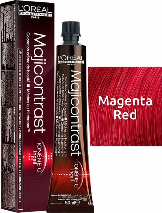 Gloednieuw ???? L’Oréal Professionnel Majicontrast Rood Magenta 50ml ???? 3 Gloednieuw ???? L’Oréal Professionnel Majicontrast Rood Magenta 50ml ???? - Afbeelding 3