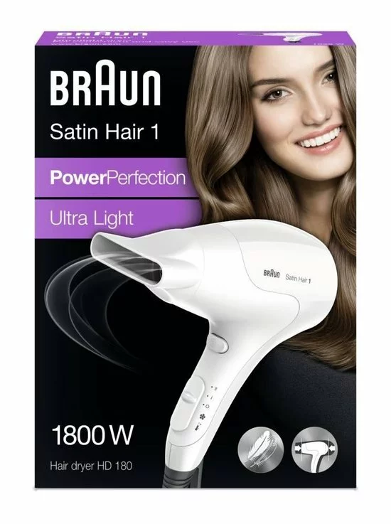 Begroting ???? Braun HD180 - Föhn ???? 4 Begroting ???? Braun HD180 - Föhn ???? - Afbeelding 4