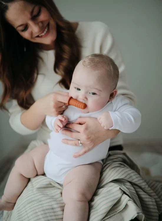 Beste deal ???? Mushie Finger Toothbrush Cambridge Blue/Sand - Vingertandenborstel Baby - 2 Stuks Per Verpakking - Tandenborstel Siliconen ???? 6 Beste deal ???? Mushie Finger Toothbrush Cambridge Blue/Sand - Vingertandenborstel Baby - 2 Stuks Per Verpakking - Tandenborstel Siliconen ???? - Afbeelding 6