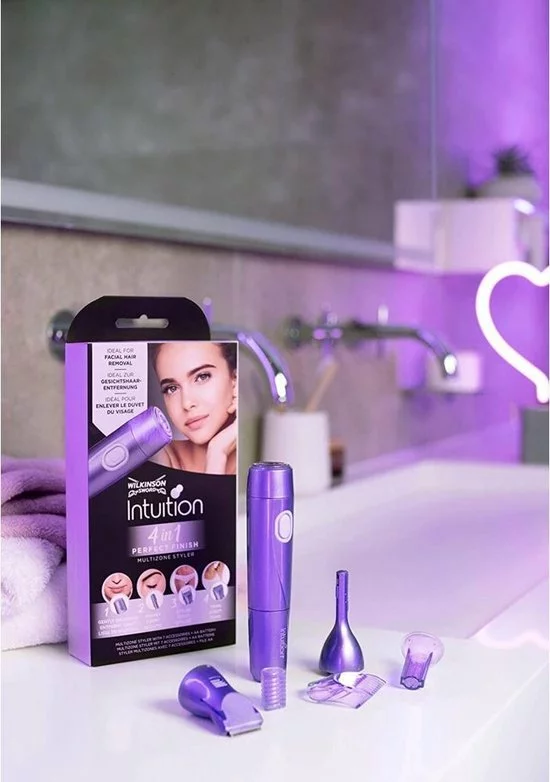 Hete verkoop ⭐ Wilkinson Intuition 4 In 1 Perfect Finish Multizone Styler Met 7 Accessoires En Batterij - 4-in-1 Trimmer Met Flexibile Scheeropzetstukken ???? 2 Hete verkoop ⭐ Wilkinson Intuition 4 In 1 Perfect Finish Multizone Styler Met 7 Accessoires En Batterij - 4-in-1 Trimmer Met Flexibile Scheeropzetstukken ???? - Afbeelding 2
