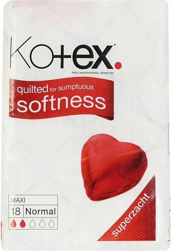 Beste Verkoop ⌛ Kotex® Maxi Maandverband Normal 18 Stuks ???? 1 Beste Verkoop ⌛ Kotex® Maxi Maandverband Normal 18 Stuks ????