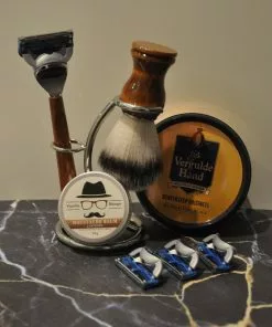 Beste Verkoop ???? Merkloos Bamboe Scheerset Deluxe - Scheermesjes - Cadeau Voor Hem ???? -Jean Paul Gaultier Shop 550x828 7
